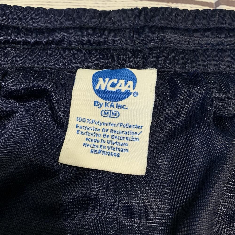 Men's Navy Athletic Shorts with Gold Logo - Picture 10 of 12